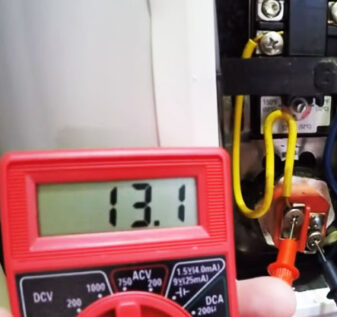 test water heater thermostat